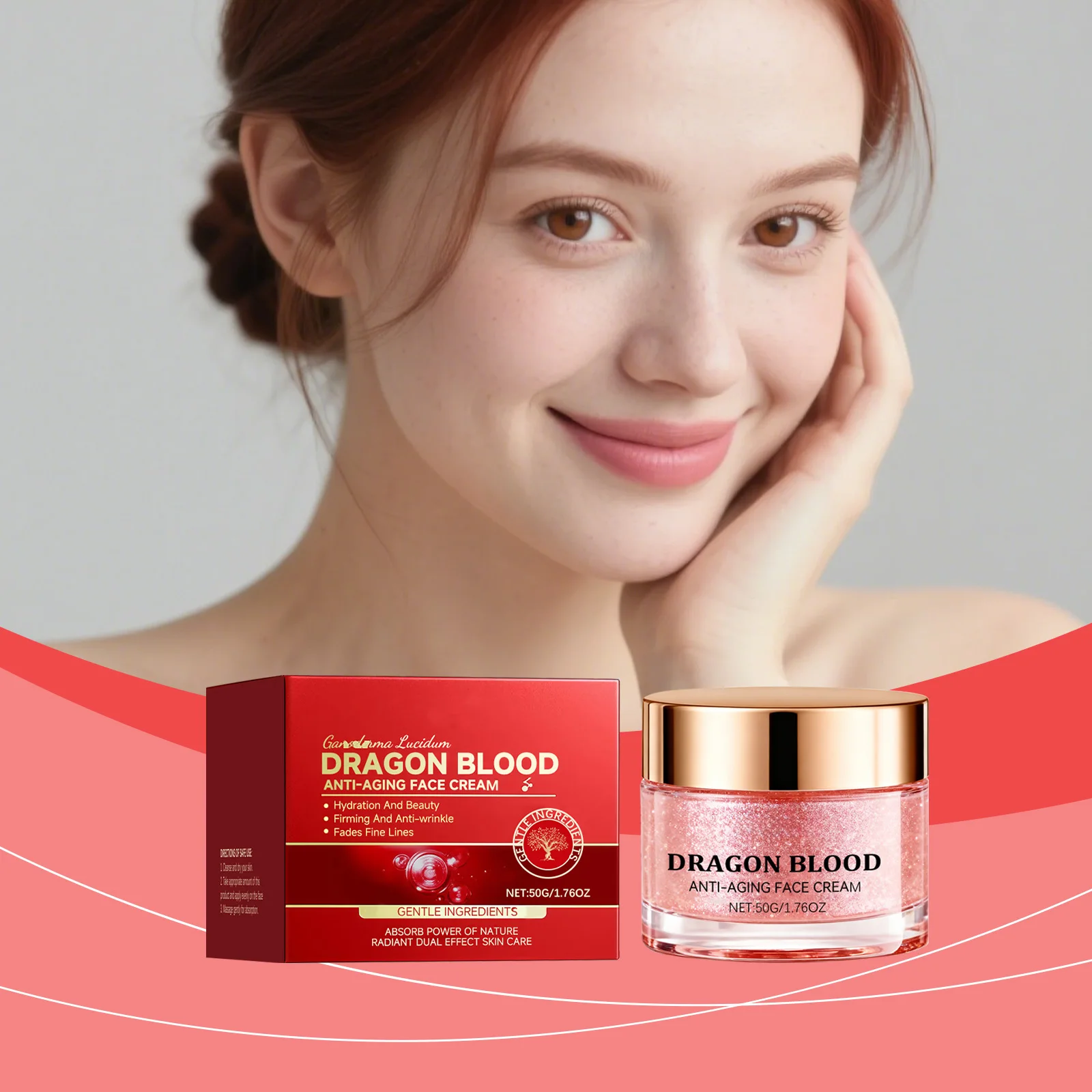 

Dragon's Blood Facial Cream – Deep hydrating, revitalizing, long-lasting moisturizer