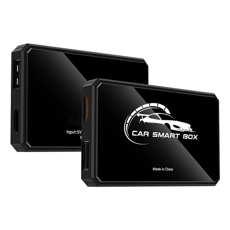 【AC77 Top !! 】Carplay AI Box Car Smart Box Android 13 Wireless Carplay Android Auto Adapter With -Compatible Video Output 2+16G