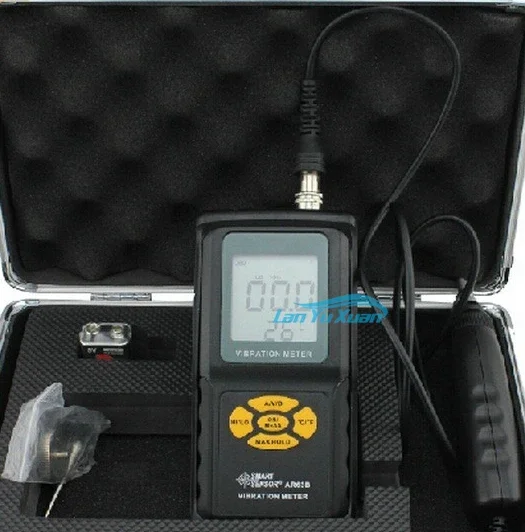 Smart Sensor AR63B Digital Precision Vibration Meter Tester Gauge Analyzer