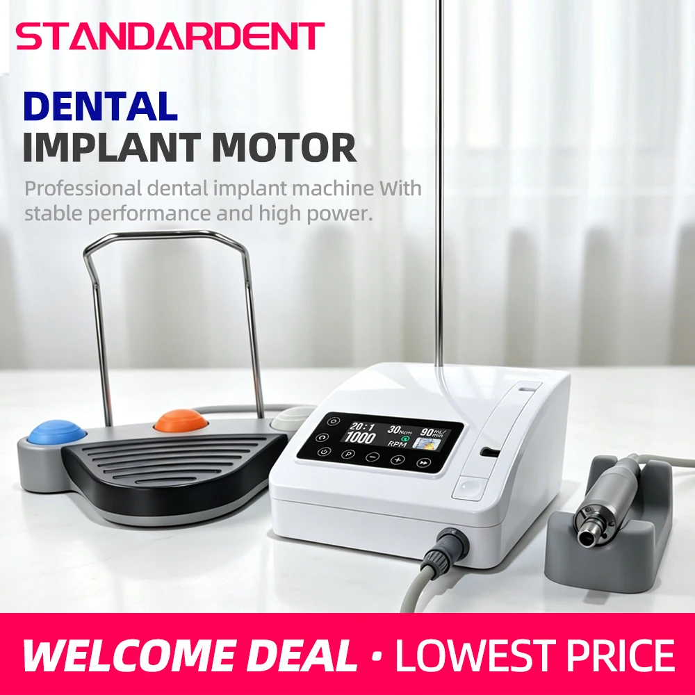 

Стоматологический хирургический мотор для имплантации с LED-экраном и сенсорным управлением, электрическая система для костной хирургии