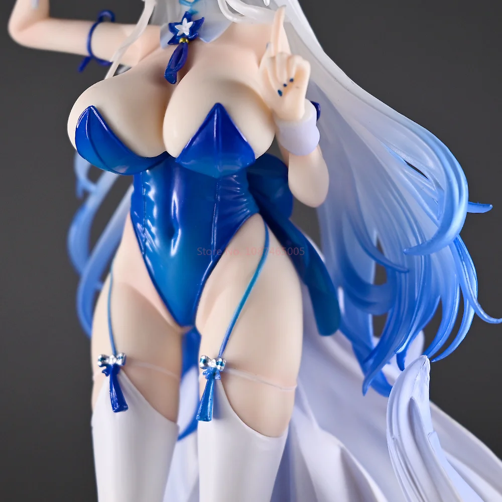 Figurka Azur Lane Shinano Bunny Girl GK 28cm Model PVC Anime Kolekcjonerska Shinano Ryuuketsu ‌   Model Biurko Dekoracja Zabawki Prezent