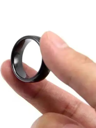 Imagen 2 del producto CUID T5577 anillo clon de doble Chip NFC 1K S50 ficha regrabable RFID Chip inteligente insignia 125Khz copia clave IC ID tarjeta cambiable