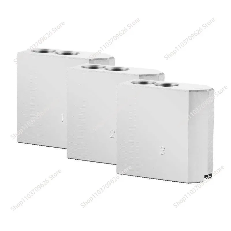 

6-дюймовый 8-дюймовый 10-дюймовый гидравлический трехкулачковый патрон, повышенный на 90 градусов сырой челюсти