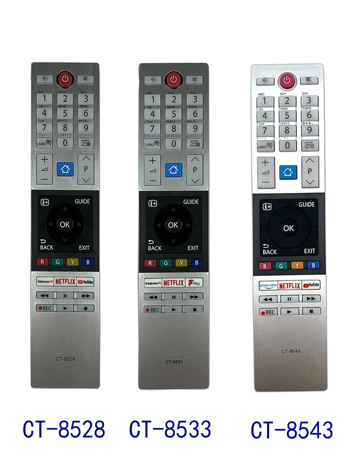 NOWY zamiennik pilota do telewizora Toshiba CT-8543 CT-8528 CT-8533 RC42151P CT-8517 CT-8536 — zdjęcie produktu 6