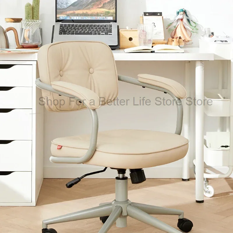 

Подушка на спинку офисного стула, дизайнерская Роскошная подушка на спинку с высокой спинкой, основание офисного стула, поворотная офисная мебель