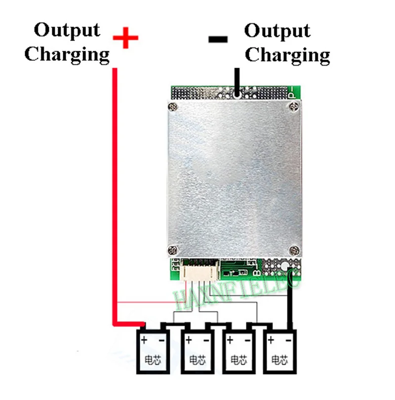 4S 12.8V 200A BMS 3.2V LiFePo4 Lithium Iron Phosphate Battery Protection Board Balanced Charging For Inverter Motorcycle Start