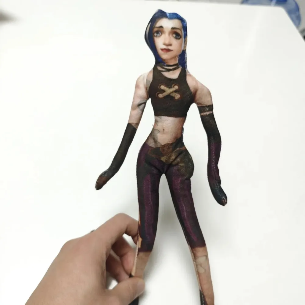 Legend Jinx Ekkos دمية قطيفة Jinx Legend Vi دمية محشوة من القطيفة التميمة هدية عيد الميلاد والكريسماس