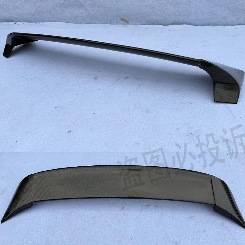 Para MX5 NC NCEC Roster Miata EPA 3 tipo alerón trasero diseño MC labio de ala de maletero de fibra brillante 2009-2015 (PRHT Soft Top Only)