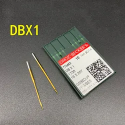 100 PCS DBX1 Groz-Beckert Sewing Machine Needles For Industrial Lockstitch Accessories DB*1 16x257 Knitting JUKI BROTHER SINGER