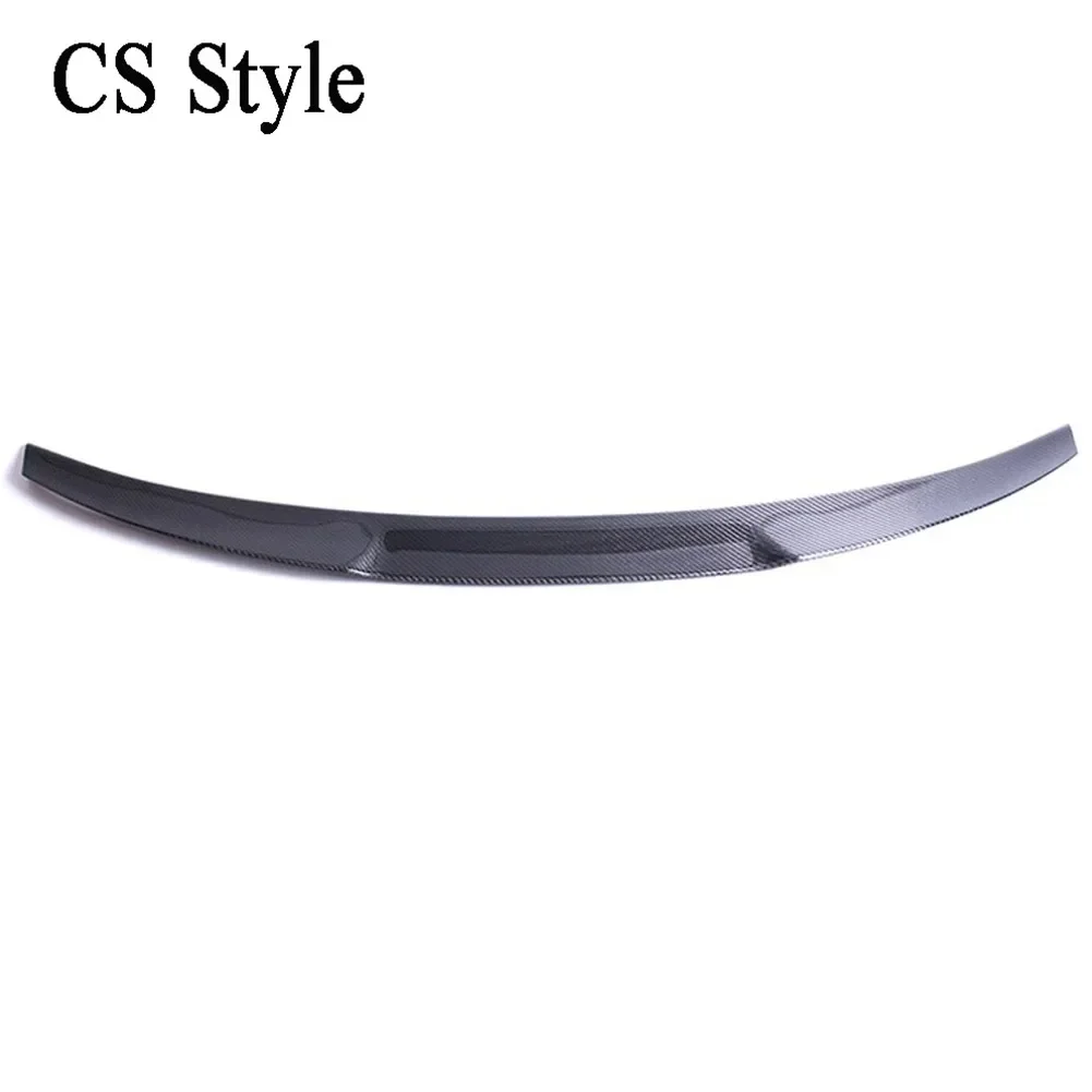 Car Carbon Fiber Rear Trunk Spoiler For Mercedes Benz A Class W177 2019 AMG Style Sedan only