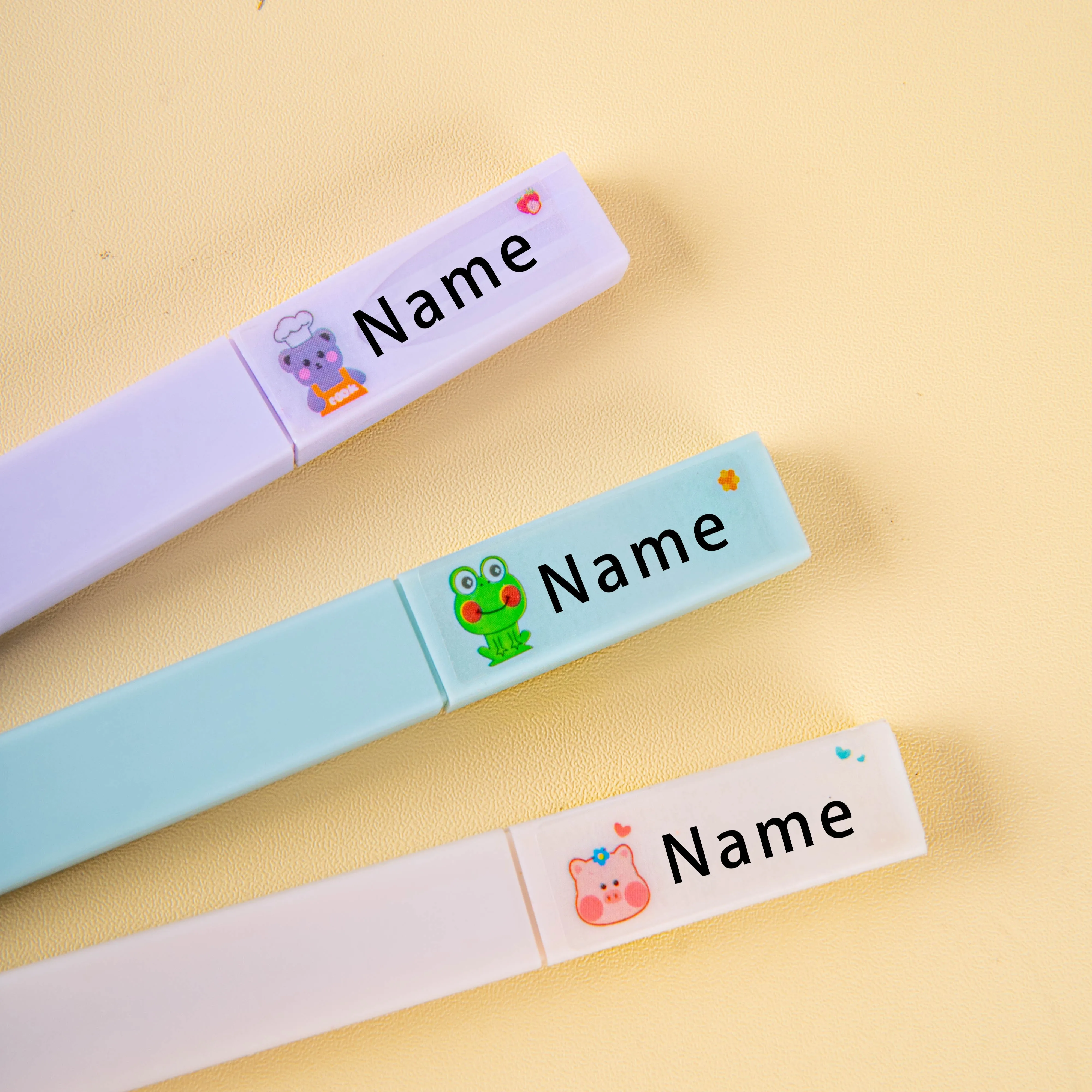 

Прозрачные водонепроницаемые наклейки с именами для школьных этикеток на заказ, многоязычный текст, детские поделки своими руками и маркировка спортивных бутылок