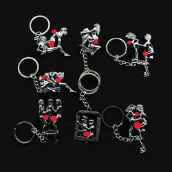 Funny Adult Keychain Different Shape Keyring For Girlfriend And Boyfriend Couple Love Game Keychain