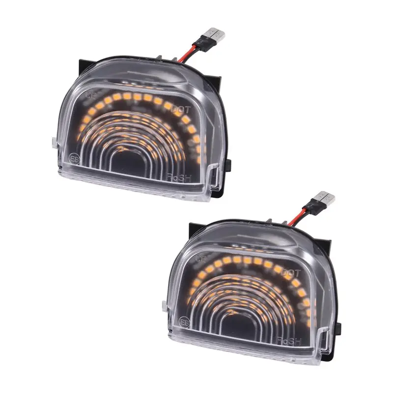 

A73X-Зеркальный указатель поворота, зеркальный указатель поворота для Sprinter 2018+ прозрачный корпус/желтый свет