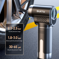 150PSI Cordless LED Light Digital Display Portable Tire Pressure Gauge Tire Inflator Air Compressor Car Air Pump Bicycle Balls