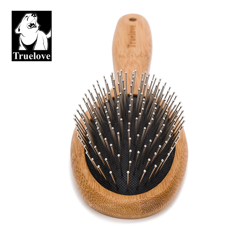 Truelove Pet Comb Hair Removal Soft Comb Wooden Handle Pet Massage Brush Dog Accessories Pet Grooming Comb for Dog Cat TLK19131