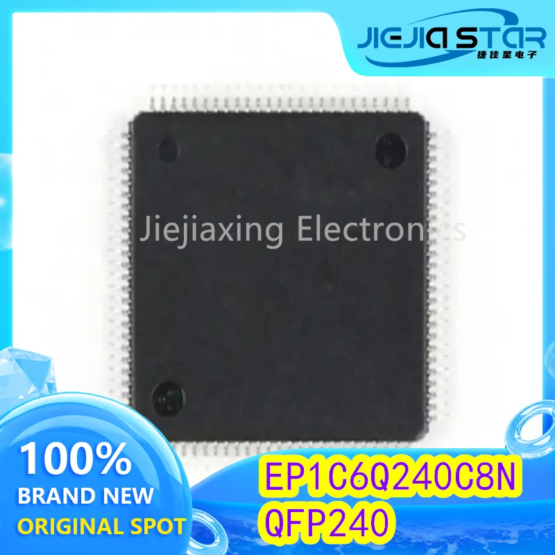 (1/5 Buah) EP1C6Q240C8N EP1C6Q240C8 Chip Logika Yang Dapat Diprogram QFP-240 100% Elektronik Asli Baru