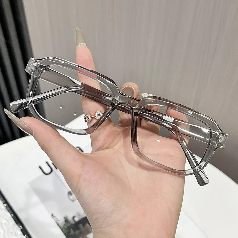 Fashion Computer Glasses Ultra Light Retro Elegant Men's And Women's Anti Blue Light Eyeglasses Square Frame Premium Eyewear