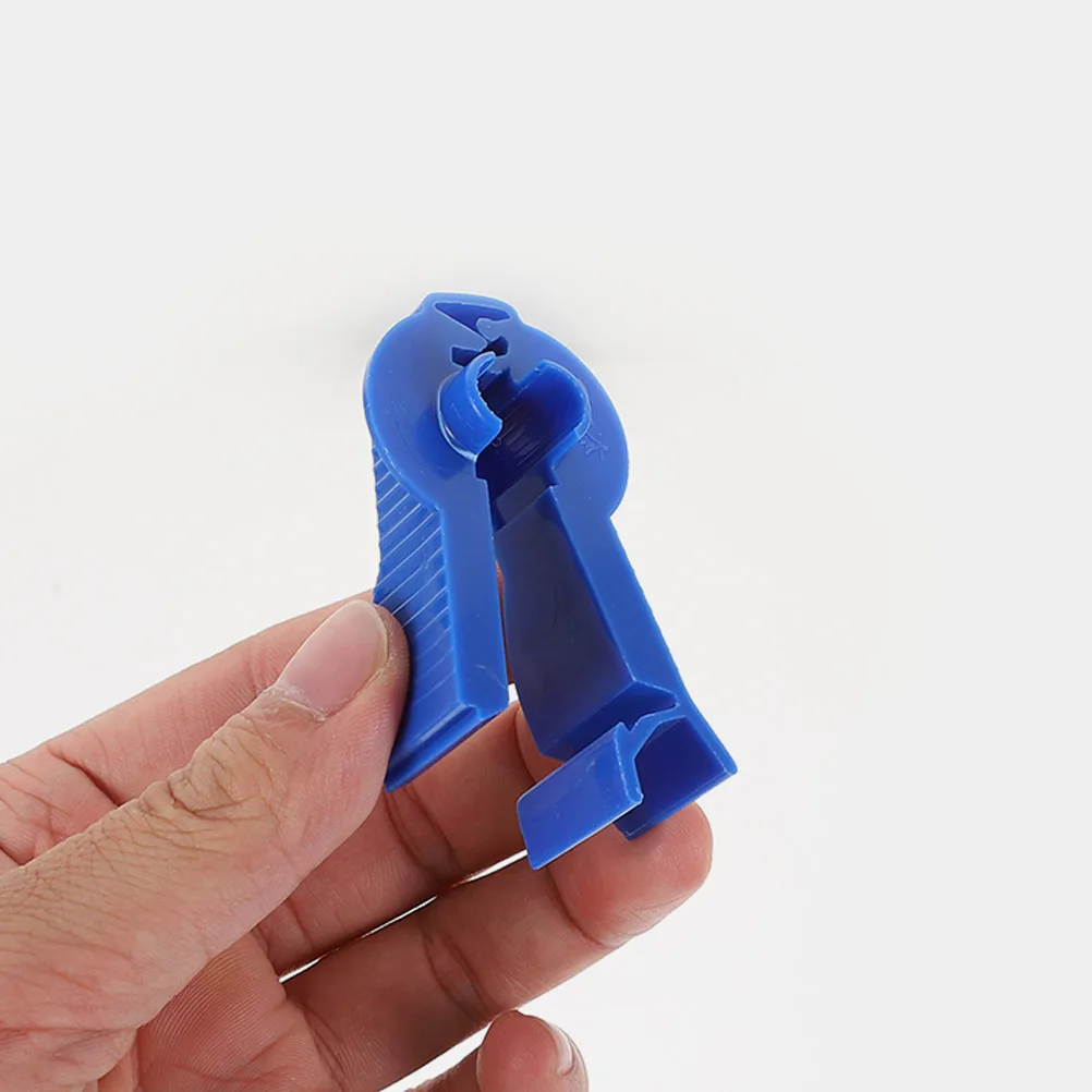 

10Pcs Peritoneal Tubing Clamps High-Grade Materials Safe and Durable Peritoneal Therapy Accessories Blue Tubing Clamps