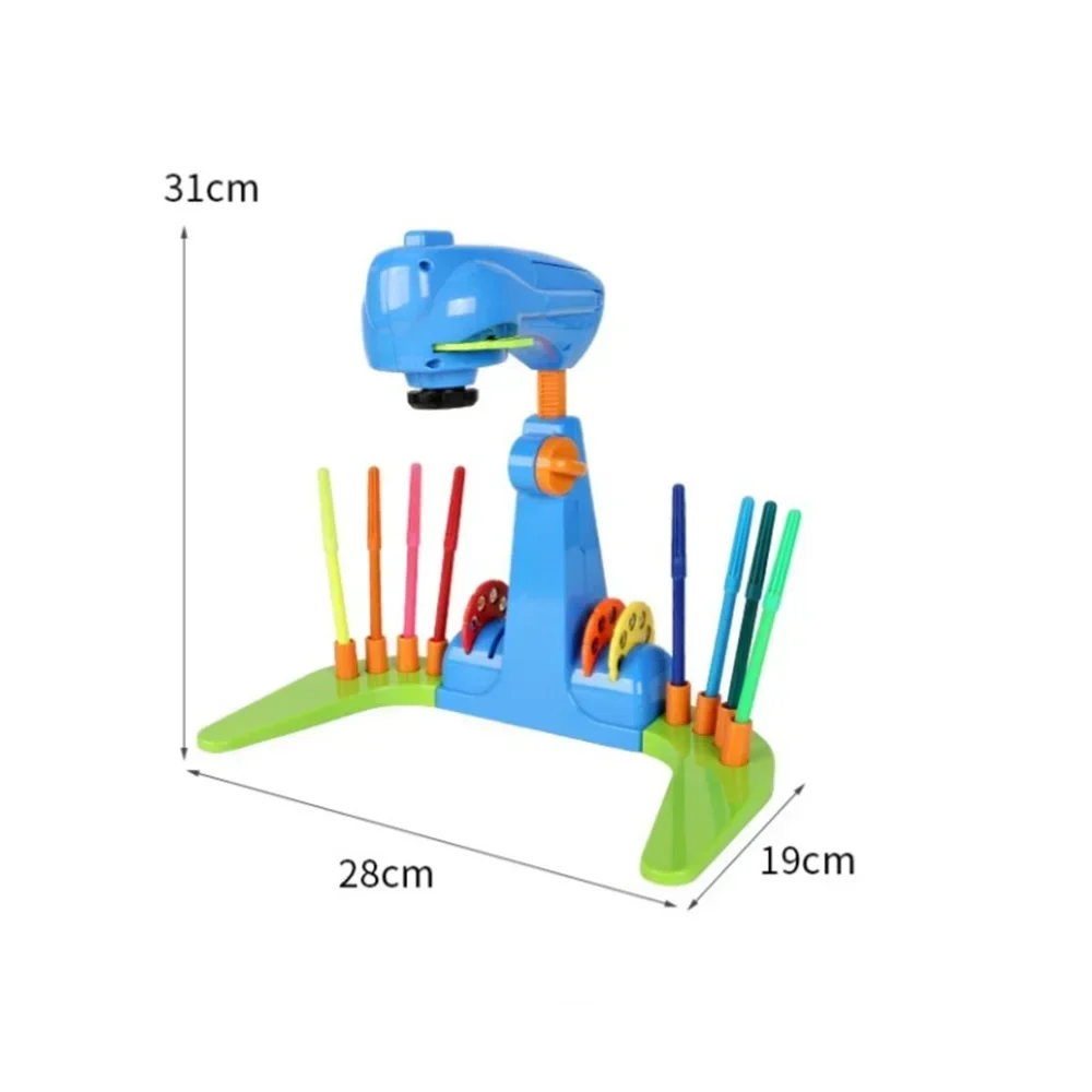子供のための描画プロジェクター,消去可能な落書きボード,ペイントマシン,インテリジェント描画,子供のためのおもちゃ