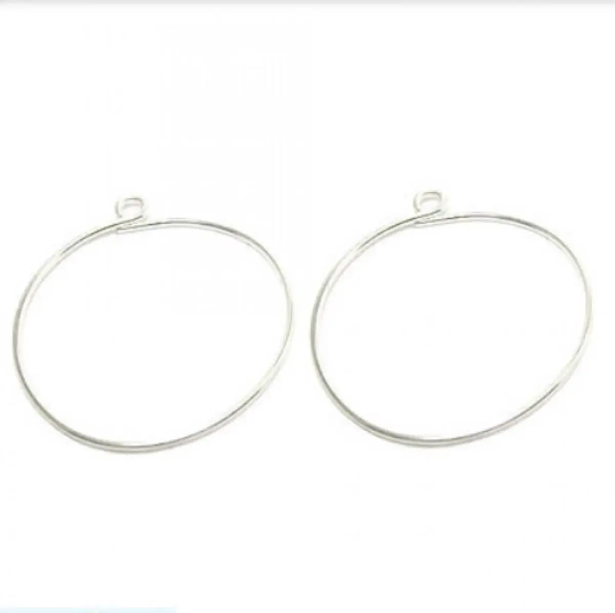 

Beadsnice ID25775 new style diy jewelry 925 silver hoop earrings Europen womens earing