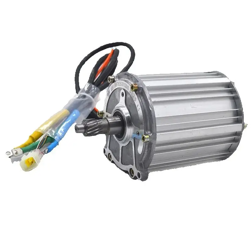 60V 72V 2000W 2500W Electric Motors Permanent Magnet Synchronous High-speed Power Brushless DC Differential Pure Copper Motor H7
