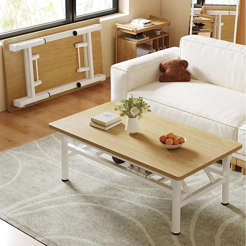 Folding table Eating table, low table for rental house, simple rectangular table