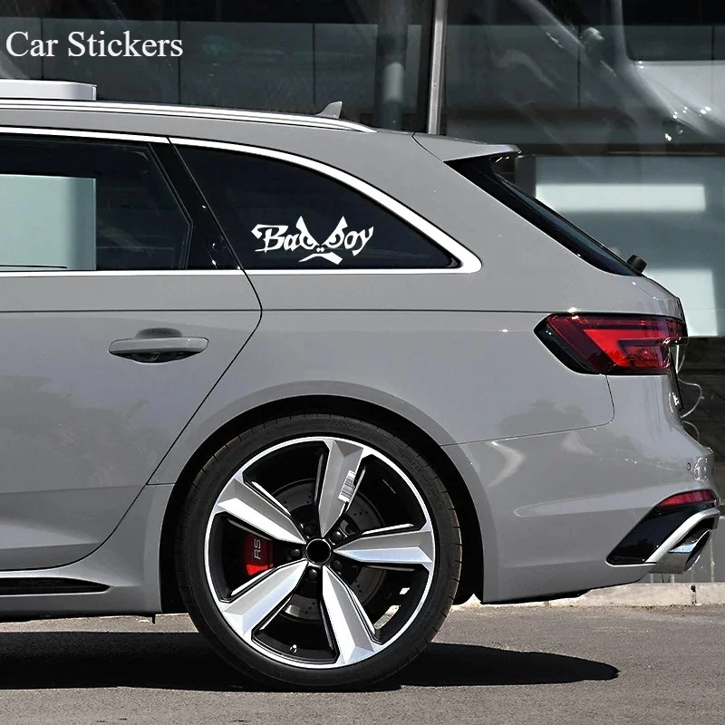 Persönlichkeit Buchstaben Auto Aufkleber Vinyl wasserdicht reflektierende Bad Boy Auto externes Zubehör dekorieren Aufkleber
