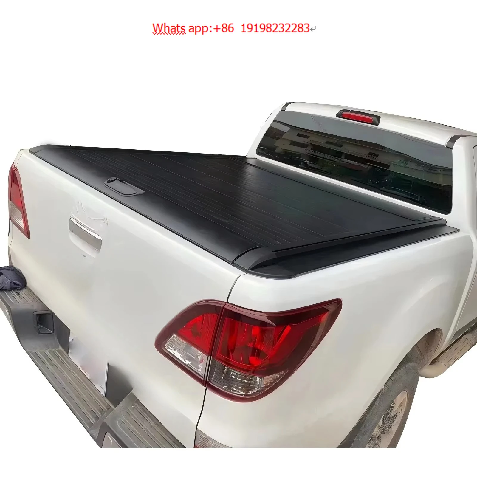 

Aluminium Hard Type Roller Shutter Locking Tonneau Cover with Roll up Installation and No Drilling for BT-50