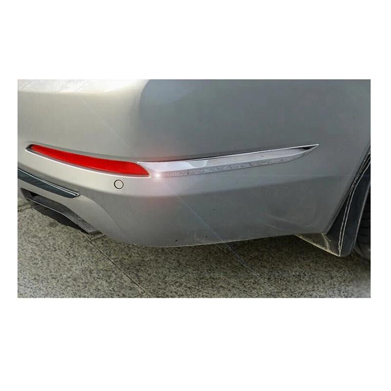 

2Pcs Car Exterior Rear Fog Light Lamp Strip Trim For BMW 5 Series G30 G38 2018-2022 Parts Accessories