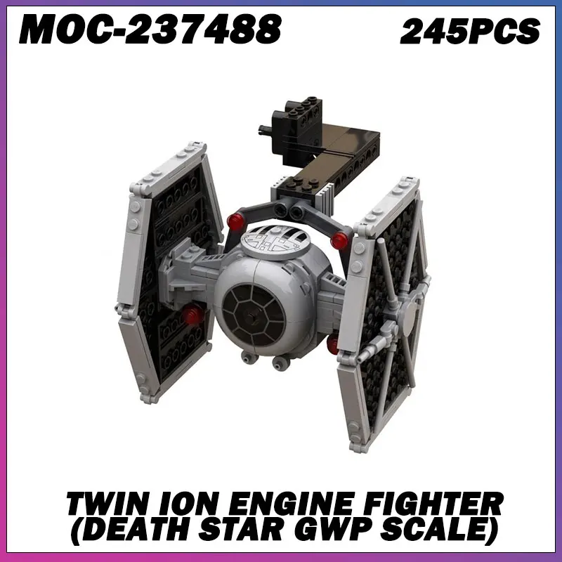 

MOC Building Block Space Wars Series Gray Spaceship Creative Brick Model Education Toy Birthday Adults Gifts MOC-237488 245PCS