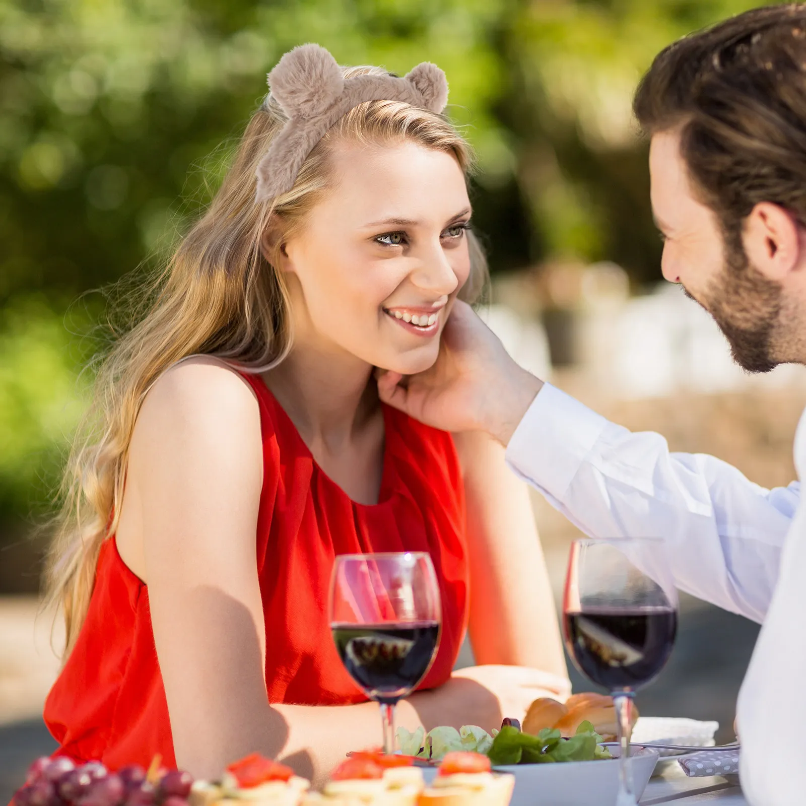 

Cute Adjustable Bear Ears Headband Soft Cartoon Hairband for Face Washing Skincare Makeup Masks Beauty Routine Women