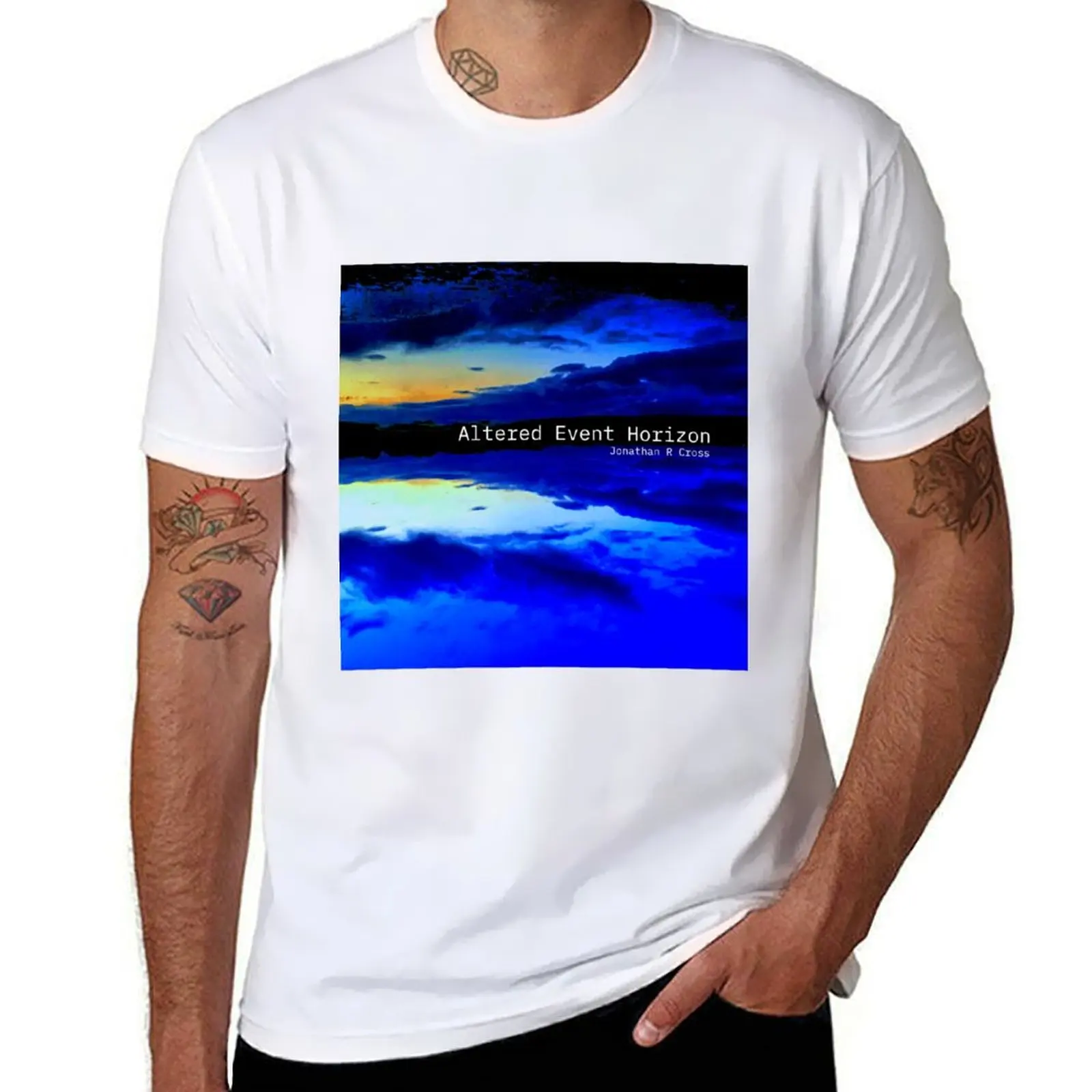 

Album art - Altered Event Horizon T-Shirt cotton tshirt 100% t shirts for man graphic vintage T-Shirt