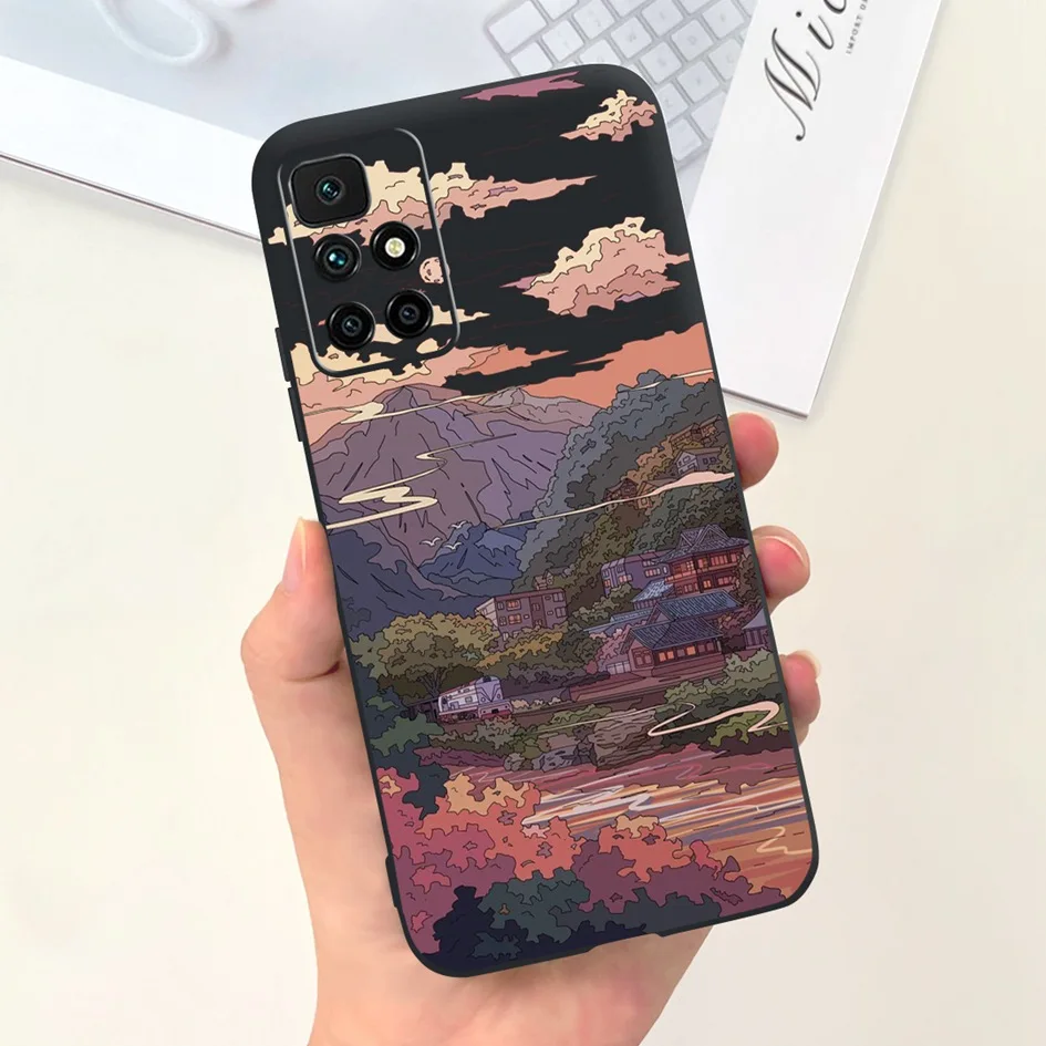 For Xiaomi Redmi 10 Prime 2022 Case on Redmi10 Funda Soft Silicone New Fashion Pattern Coque Phone Cover For Xiomi Redmi 10 Case