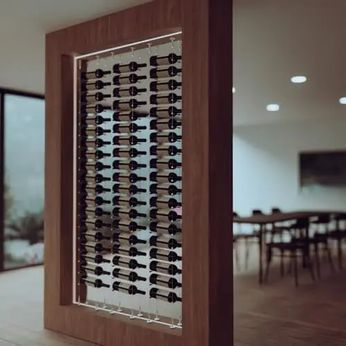 Cable Wine Racking System - Floor to Ceiling Wine Storage by