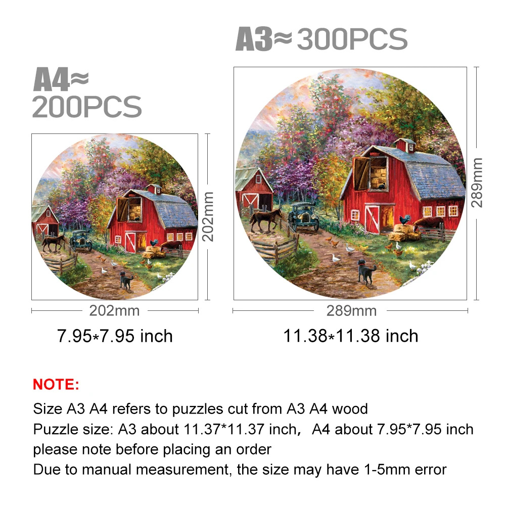 3D Puzzles Wooden Lively Farm Jigsaw Puzzle For Festiva Gifts Wood Puzzles Board Game Wood Farm Puzzle Toys For Kids