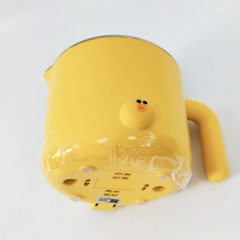 K12-D603 طباخ كهربائي متعدد الوظائف إناء/ قدر كهربائي صغير طالب الطبخ الكهربائي وعاء متكامل 1.2L 600 واط