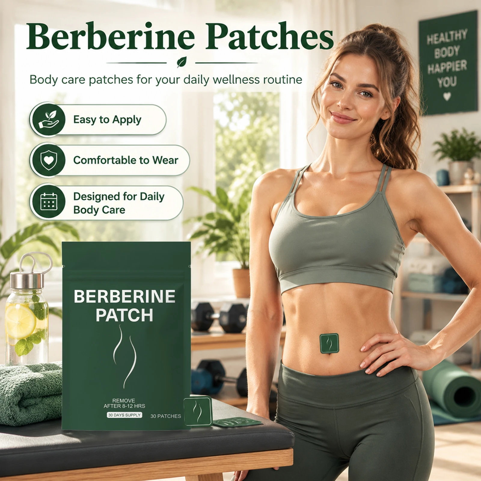 Health And Wellness Promotion - Пластыри с берберином для улучшения внутреннего