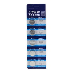 10PCS/LOT  CR1620  1620 Button Cell Battery lithium battery for  Car key remote control