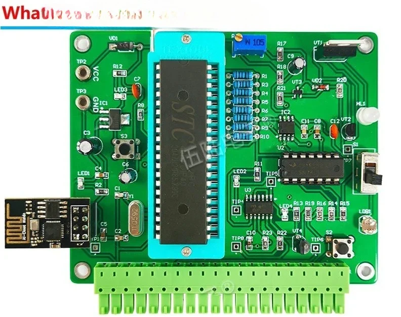

Wireless Control Energy-saving Small Lamp Electronic Welding Kit Practical Spare Parts for Self Assembly