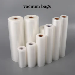 1 rollo de bolsas de vacío para alimentos, 500cm por rollo, reutilizables, sin BPA, bolsas selladoras al vacío para alimentos para almacenamiento de Vac, preparación de comidas Sous Vide