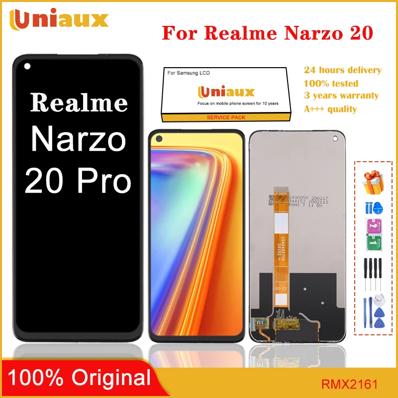 

For Realme Narzo 20 Pro Mobile Phone LCD Screen Display assembly Touch Screen LCD Panel Replacement