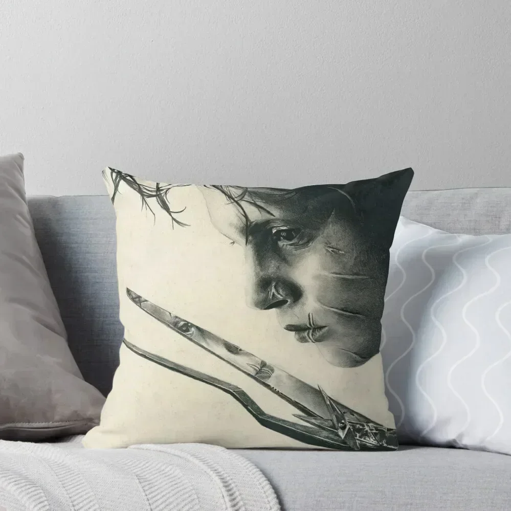 

Edward Scissorhands Throw Pillow Plaid Sofa christmas cushions covers ornamental pillows Luxury Pillow Cover pillow