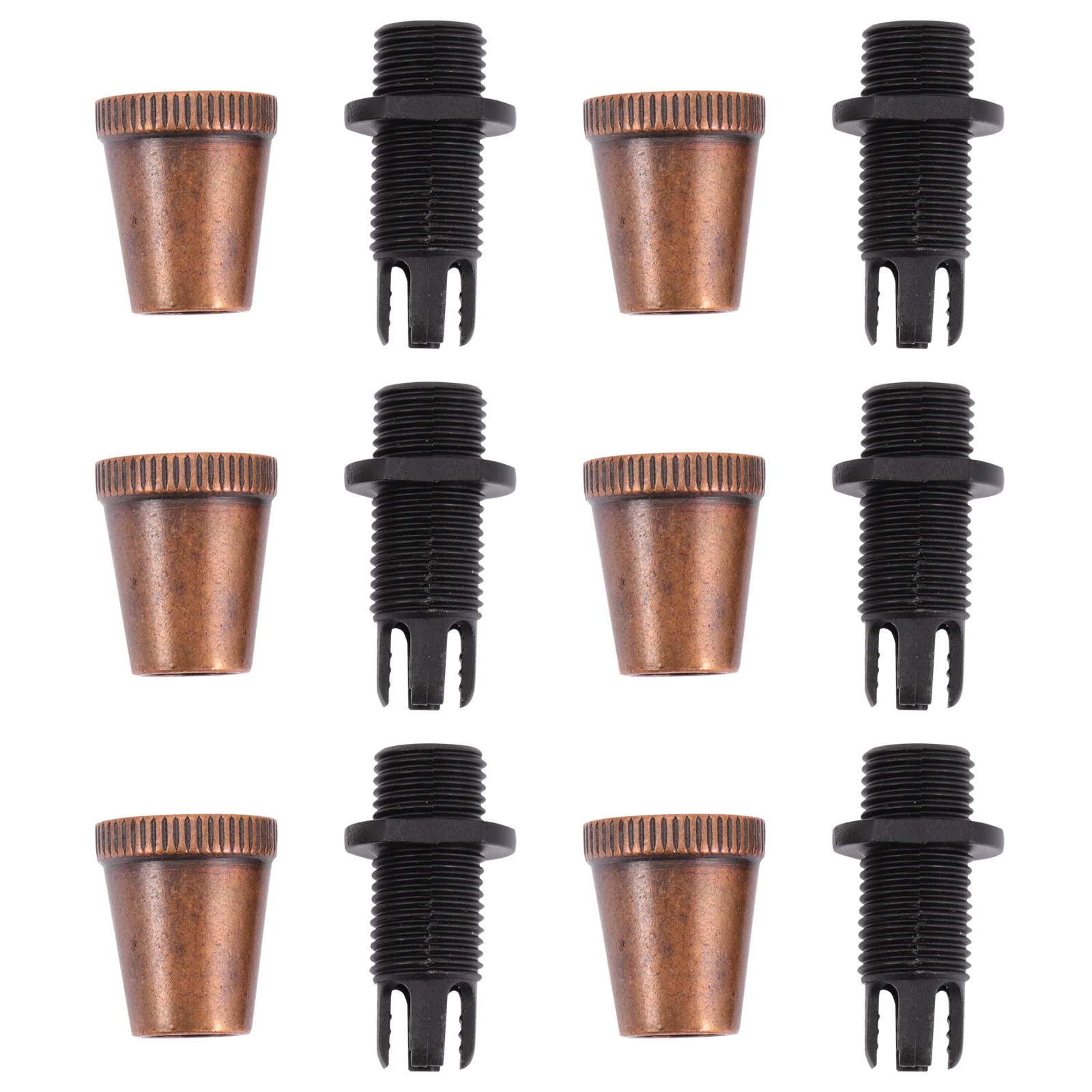 

6pcs Wire Lock Clips Grips Fixture Holders Iron Fastener for Cords Light Cable Grips DIY Cable Glands Ceiling Lights Clips