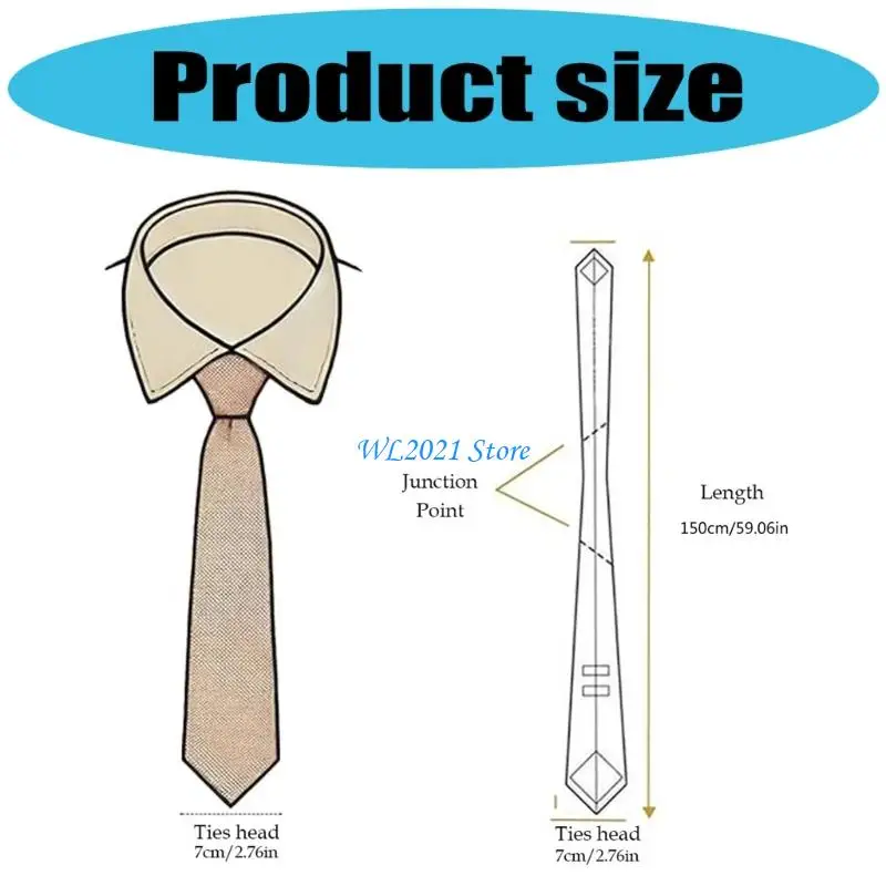 G5GC Bruidegom Letter Print Stropdas Bruiloft Bruidsjonkers Stropdas voor speciale gelegenheden