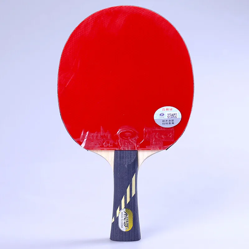 YINHE 9 Star raqueta Galaxy 5 madera + 2 carbon OFF ++ pips-in Goma raquetas de tenis de mesa, palo de ping pong