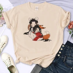 Tgcf t shirt women manga Y2K streetwear t-shirts girl manga clothing