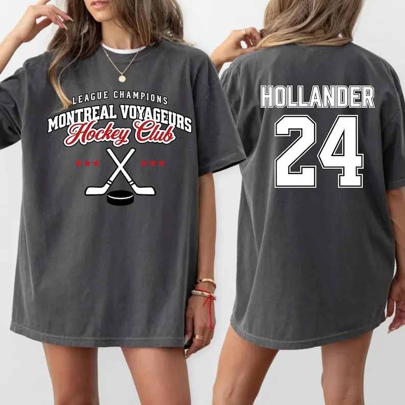 Ilya Rozanov 81-Boston Raiders Tee  24 Hollander Tee Heated Rivalry Ilya Rozanov Shane Hollander Retro Street Y2K Fashion Tops
