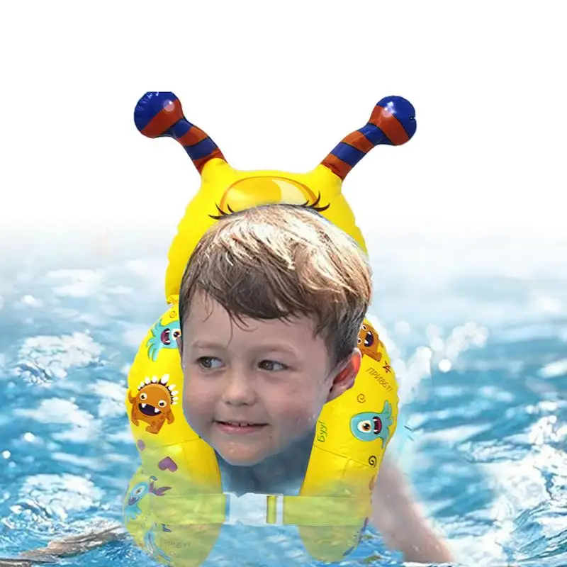 

Floats for Kids Cartoon Swim Vest for Children Swimming Pool Floats for Kids with Double Air Bag and Adjustable Safety Buckle