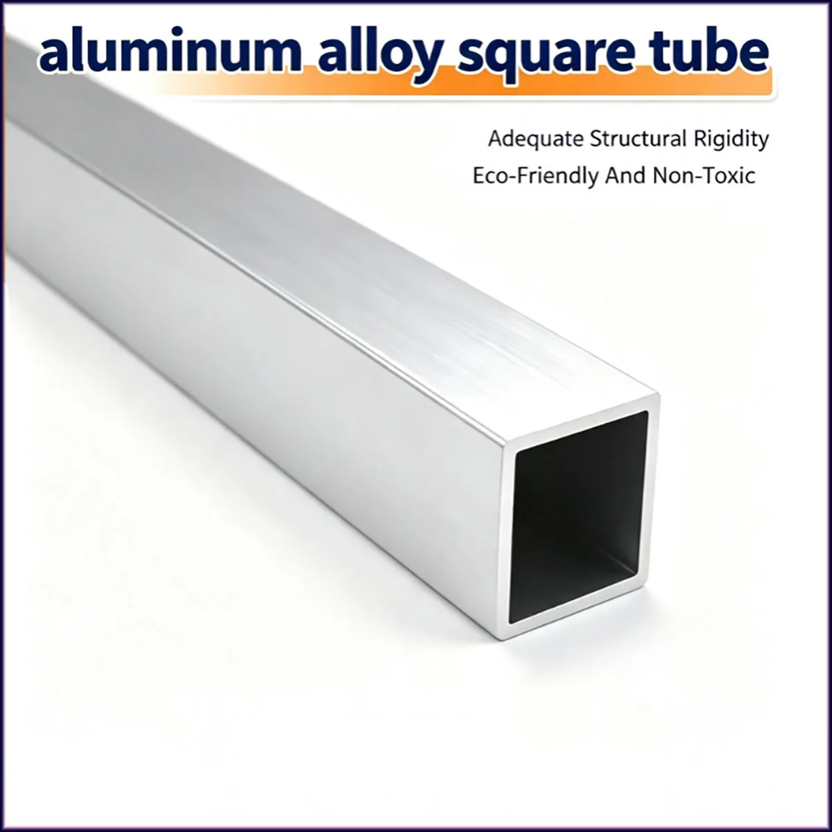 Aluminum Alloy Square Tube 6×6‑100×100mm Hollow Rectangular Tubing for Equipment Frames Decoration Industrial DIY Processing