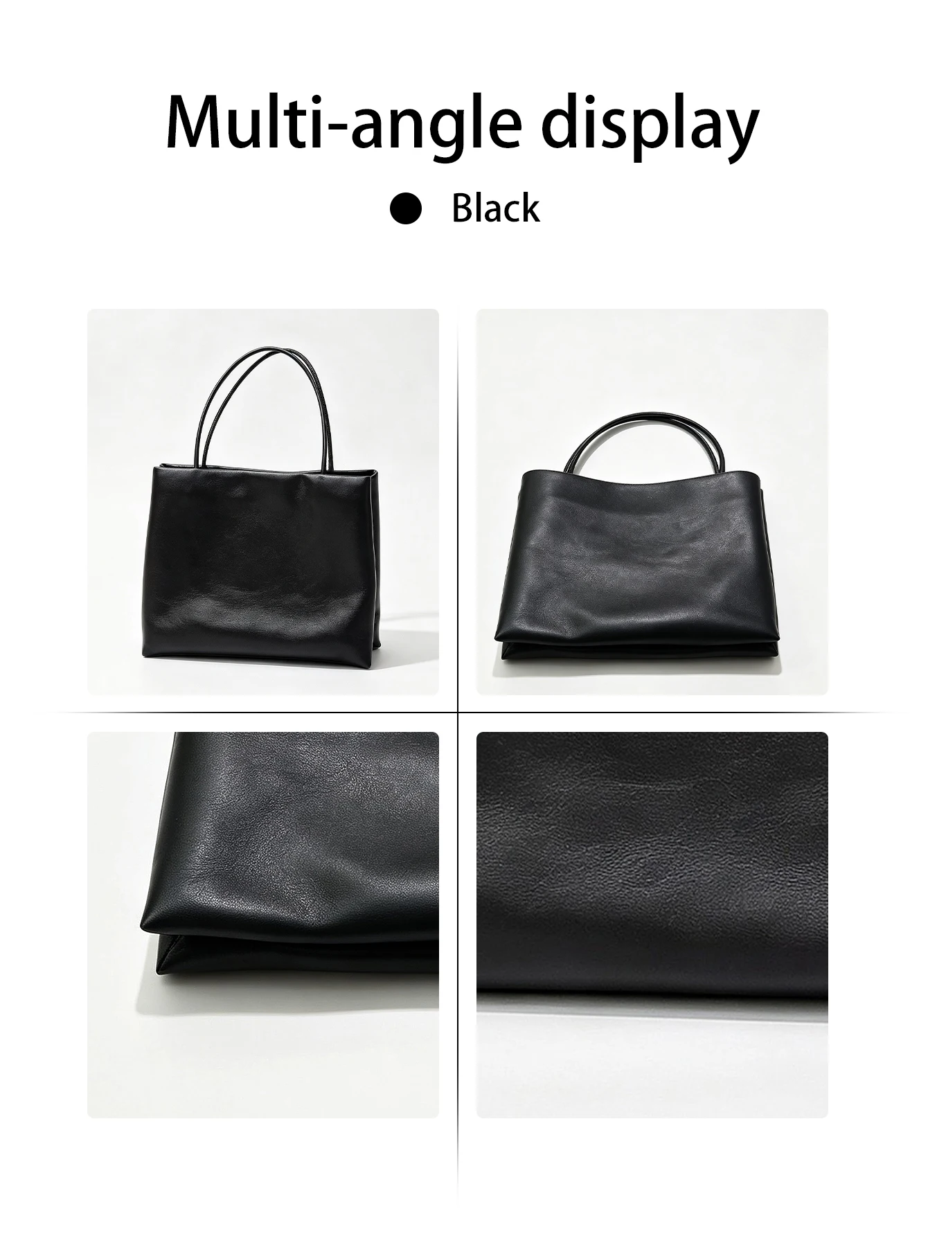 Modische neue tragbare Organ-Tasche, minimalistische, hochwertige Satin-Freizeittasche aus Schafsleder, kleine Retro-Luxus-Umschlagtasche, lässige Joker-Alltagstasche – Detail 9